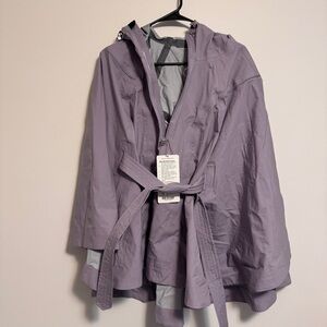 🆕 Lululemon RARE See Me Ride Poncho - Lavender Grey